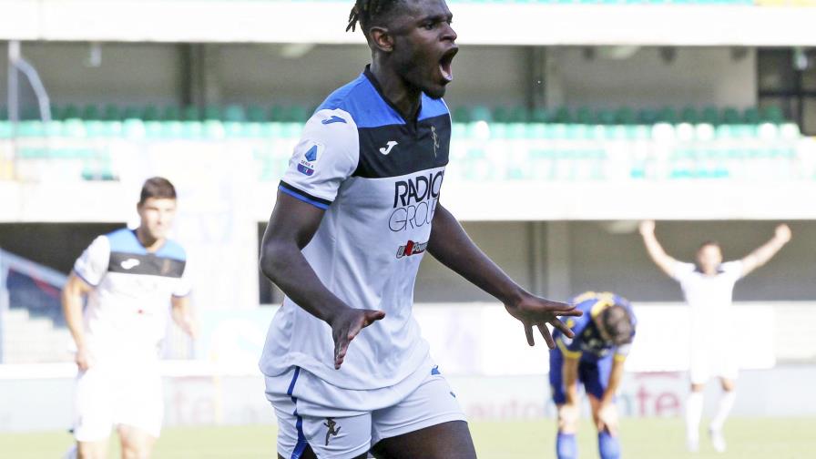Atalanta limitado a empate 1-1 por Hellas Verona