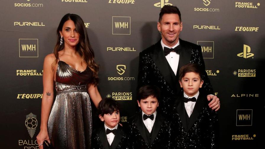 Messi defiende a su esposa durante la gala del Balón de Oro y se vuelve viral