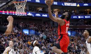 Con 38 puntos de Harden, Rockets ganan 120-110 al Jazz