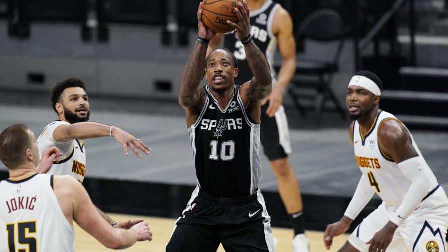 DeRozan y Spurs cortan racha de Nuggets