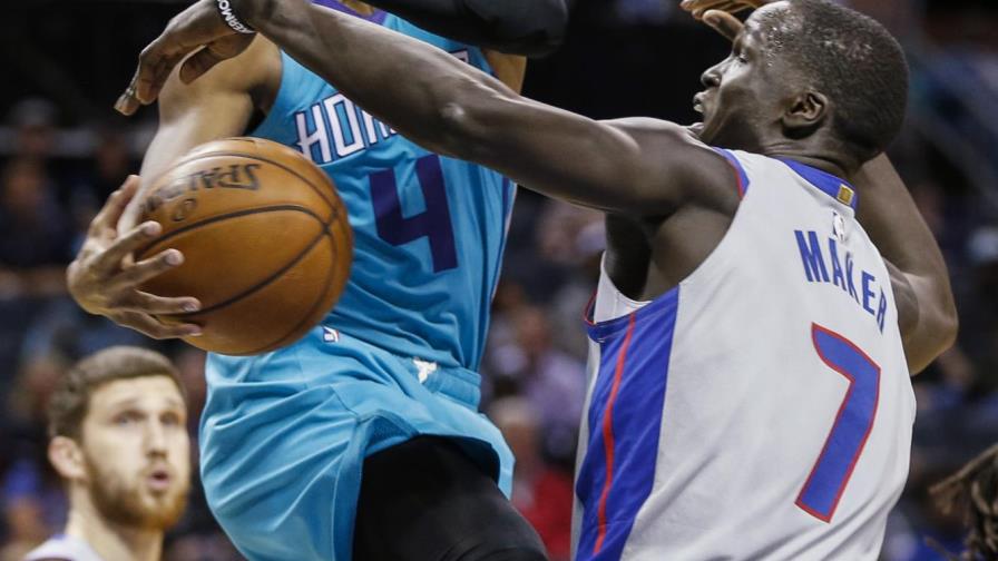 Con triple de Monk, Hornets vencen 109-106 a Pistons Con triple de Monk, Hornets vencen 109-106 a Pistons