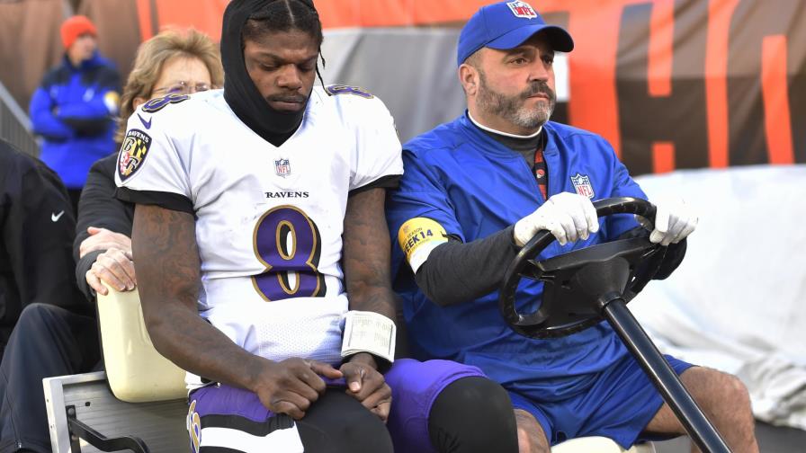 Suenen alarmas en Ravens por lesión de Lamar Jackson