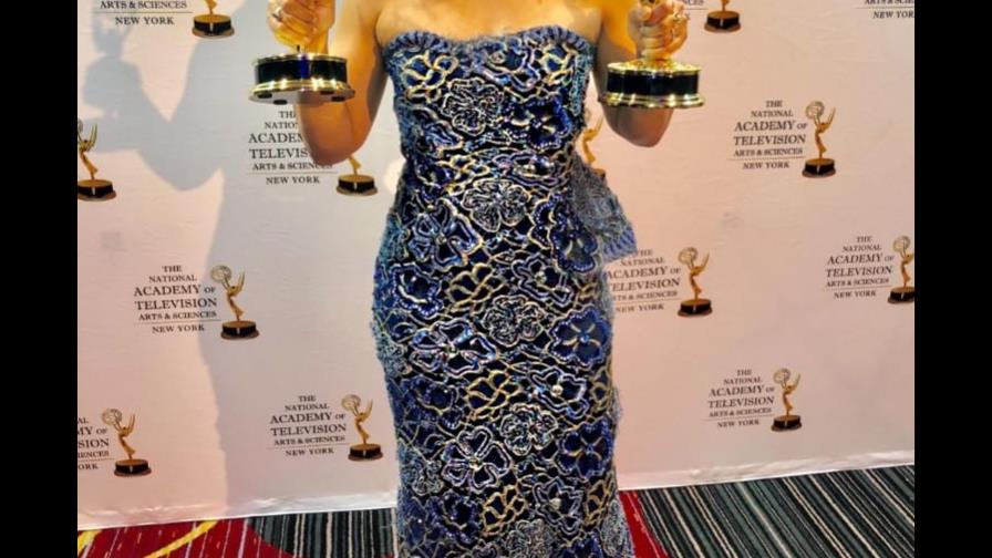 Esperanza Ceballos celebra premios Emmy en Estados Unidos