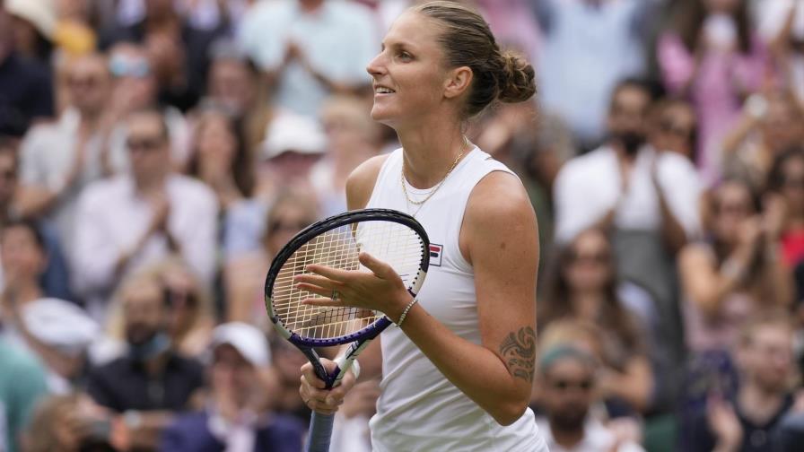 Barty y Pliskova jugarán la final femenina de Wimbledon
