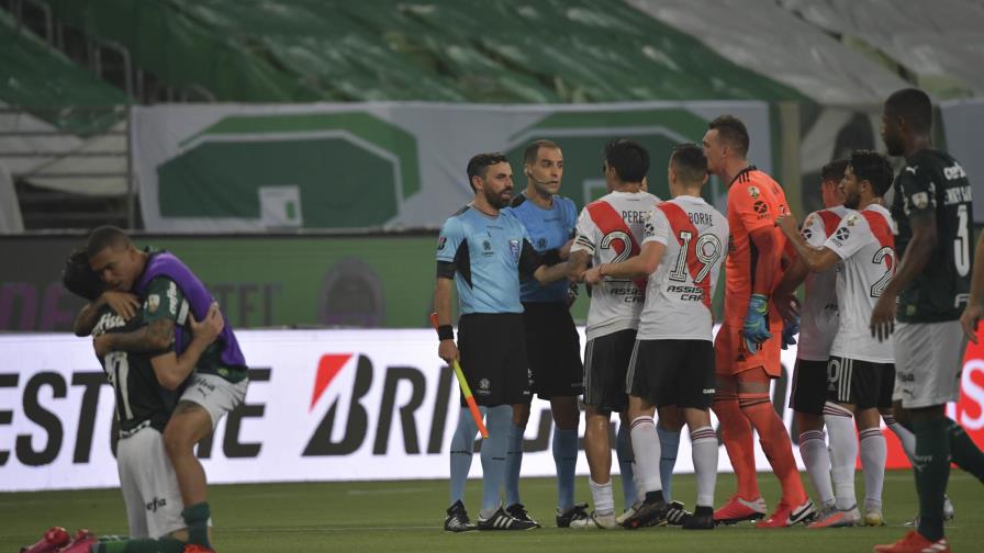Libertadores: River a 1 gol de hazaña; Palmeiras a final