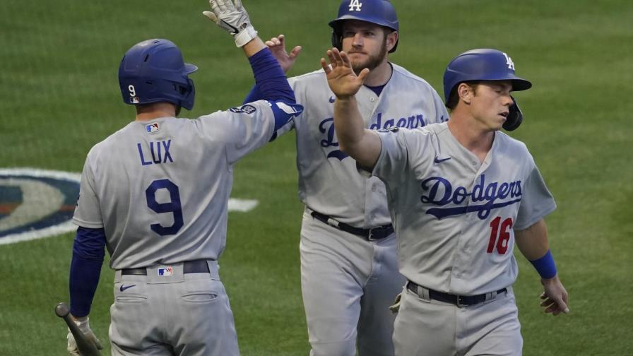 Dodgers ganan 14-11 a Angelinos pese a intento de remontada Dodgers ganan 14-11 a Angelinos pese a intento de remontada