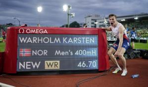 Un noruego bate récord mundial en especialidad de Félix Sánchez