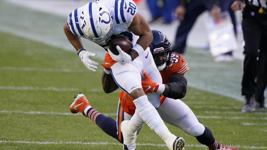 Rivers y los Colts contienen a los Bears en triunfo 19-11