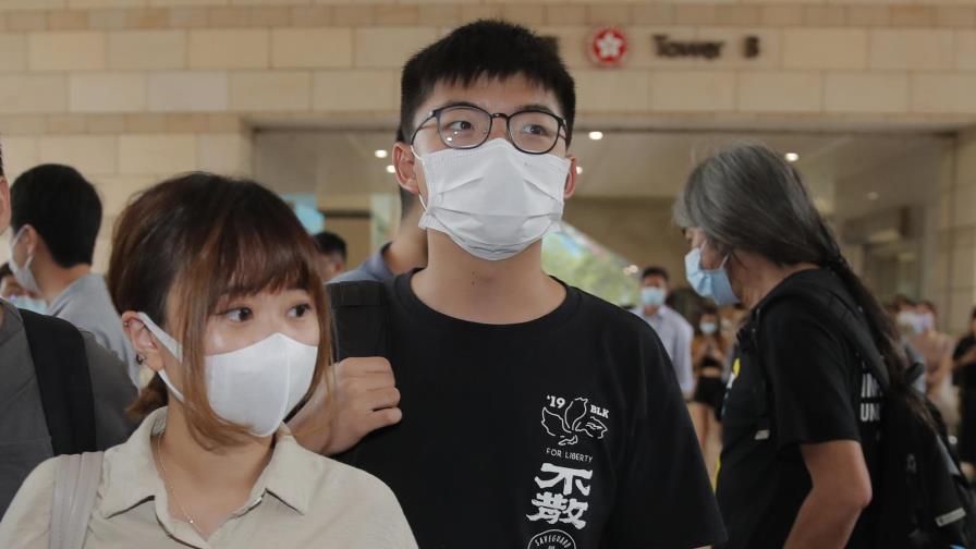 Detenido por asamblea ilegal el activista hongkonés Wong