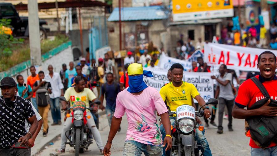 Protestan en Haití contra el incremento de la violencia