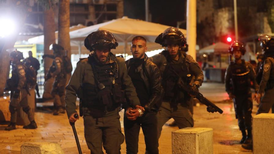 Policía israelí balea a palestino que apuñaló a judío
