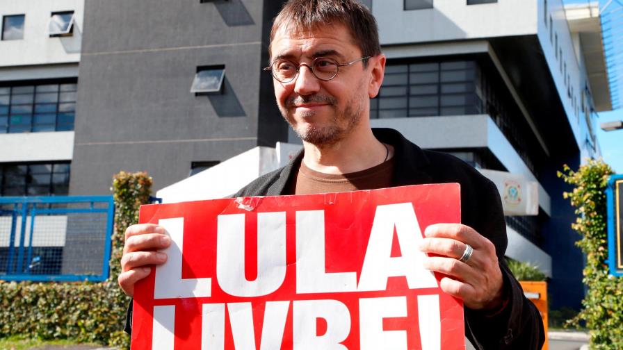 Monedero visita a Lula; dice su pensamiento “sigue limpio” Monedero visita a Lula; dice su pensamiento “sigue limpio”
