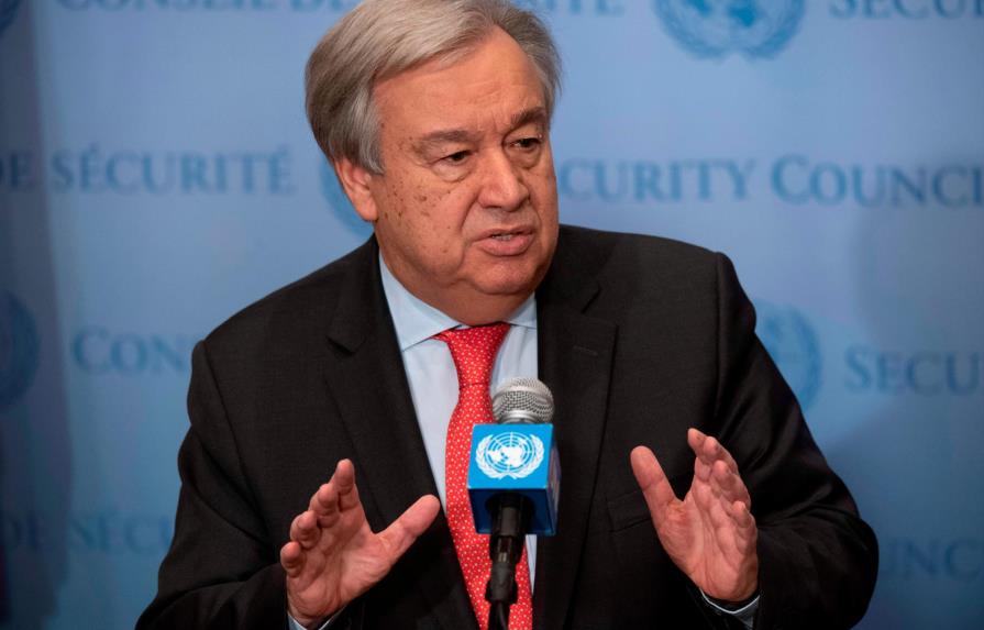 Guterres pide que G20 adopte compromisos más ambiciosos ante cambio climático
