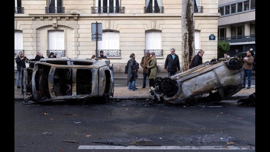 Violencia en Francia obliga a Macron a convocar a su gabinete