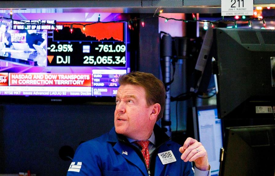 Wall Street finaliza un volátil 2018 plagado de temores de desaceleración