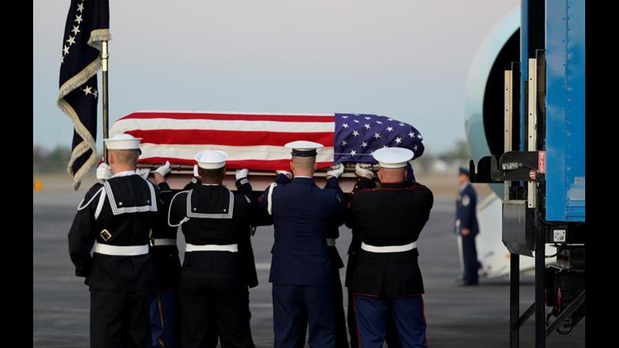 Washington se despide de George H.W. Bush con un emotivo funeral de Estado