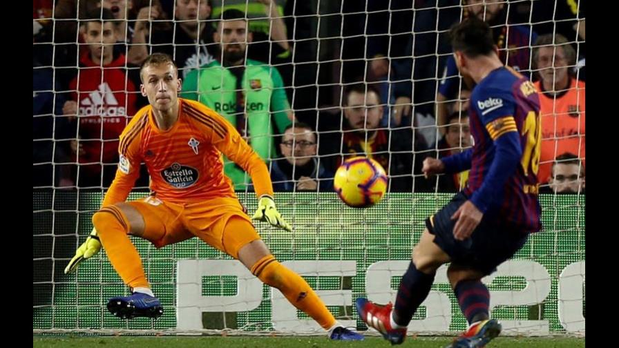 El Barça despide el año con triunfo y como líder de LaLiga