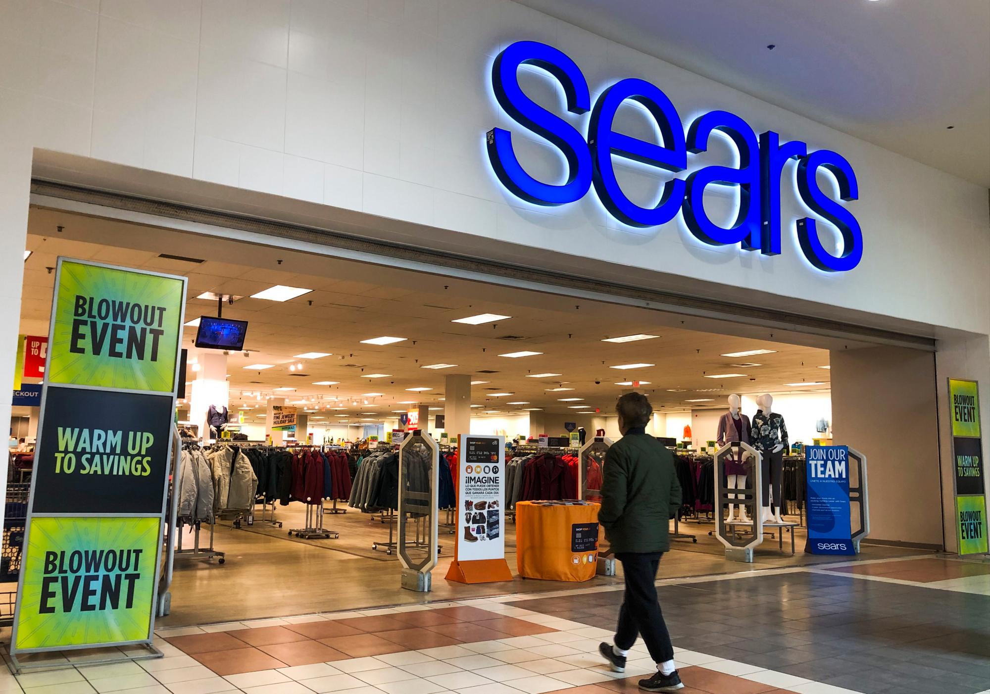 Aplazamiento liquidacion de Sears, USA