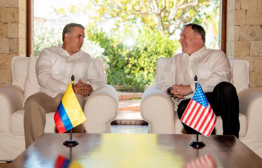 Colombia y EEUU acuerdan seguir liderando oposición a Maduro en la región