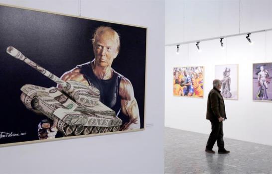 “The Donald” o cuando Trump es la musa de un pintor albanés