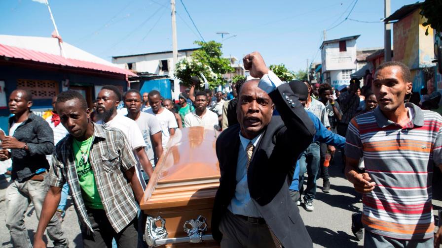 CIDH calcula en 26 muertos y 77 heridos las víctimas por protestas en Haití