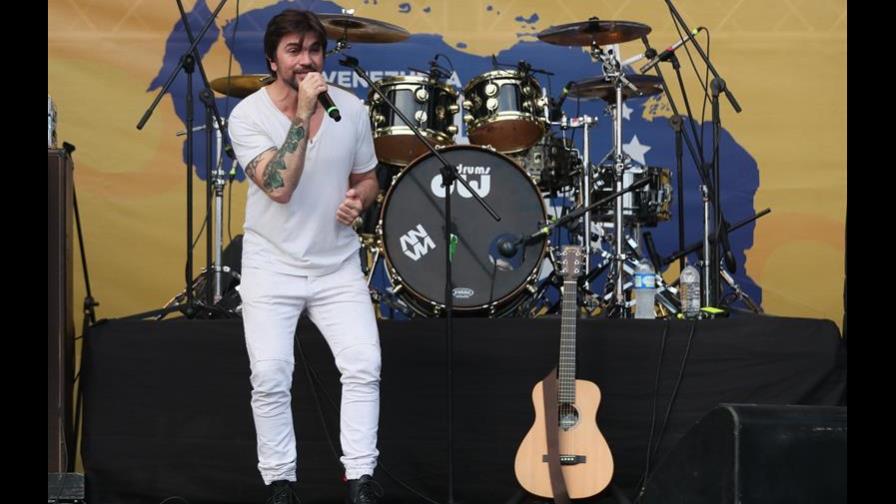 Sanz, Juanes y Chyno y Nacho cierran concierto “Venezuela Aid Live” Sanz, Juanes y Chyno y Nacho cierran concierto “Venezuela Aid Live”