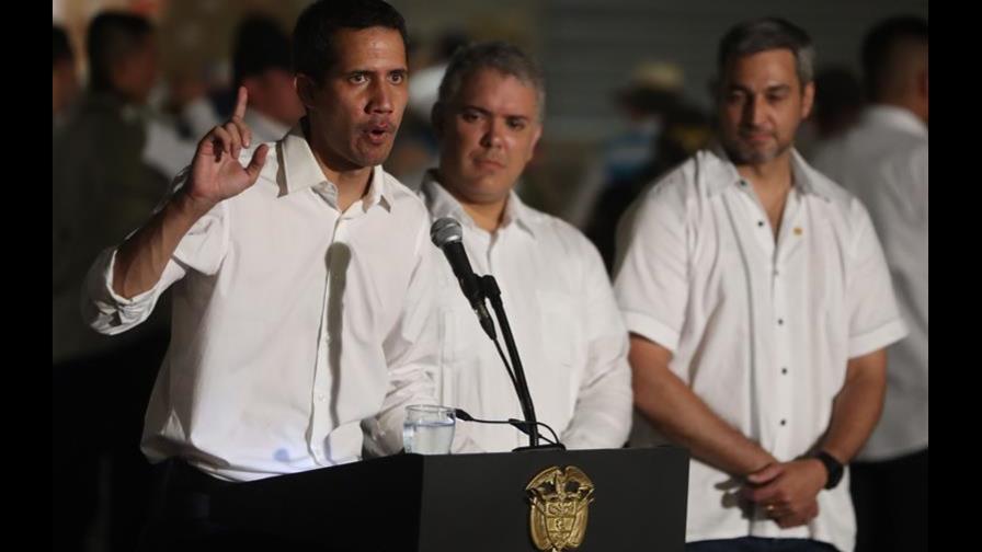 Guaidó dice fuerzas militares de Venezuela ayudaron en su entrada a Colombia