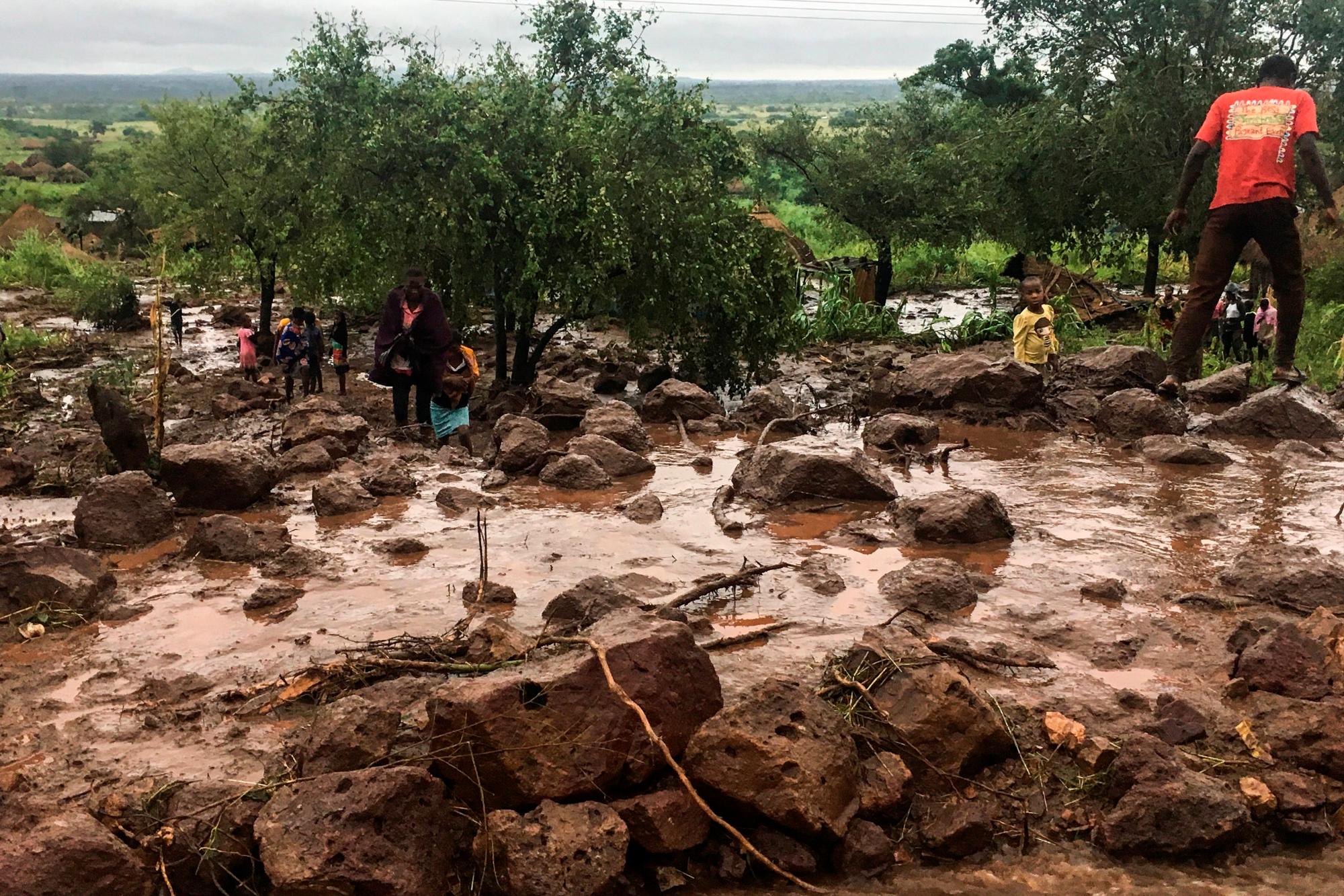 Efectos del ciclón Idai en Mozambique
