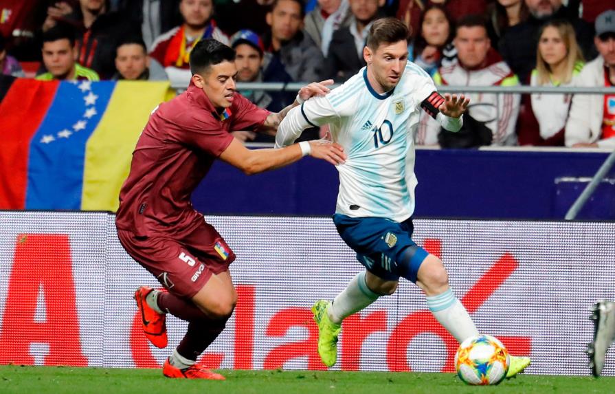 Venezuela estropea la vuelta de Messi con Argentina