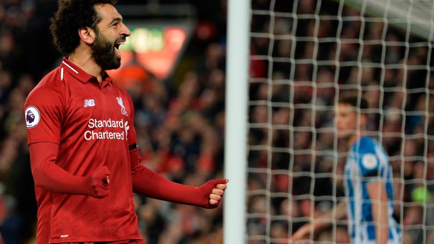 Salah y Mané permiten una goleada del Liverpool antes del Camp Nou