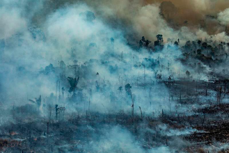 Argentina envía 200 bomberos a Amazonía para ayudar en extinción de incendios