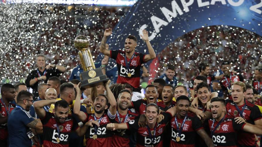 Flamengo golea a Independiente de Ecuador; conquista Recopa Flamengo golea a Independiente de Ecuador; conquista Recopa