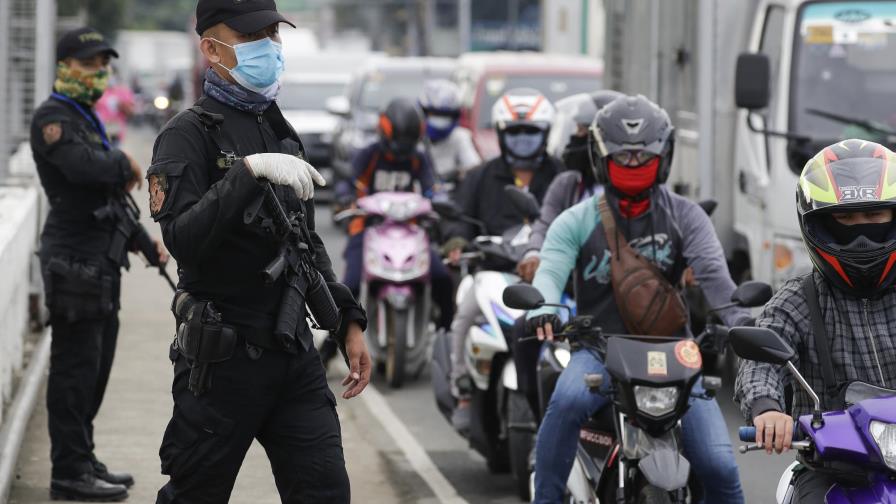Manila vuelve a la cuarentena tras un repunte del virus
