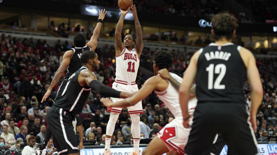 Bulls ponen fin a la racha ganadora de los Nets