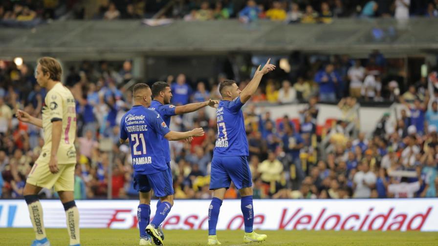 Cruz Azul despierta y propina paliza al América