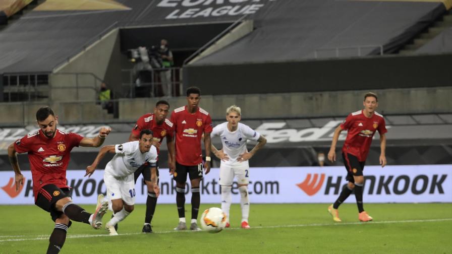 Europa: Man United en semis con demasiado sufrimiento Europa: Man United en semis con demasiado sufrimiento