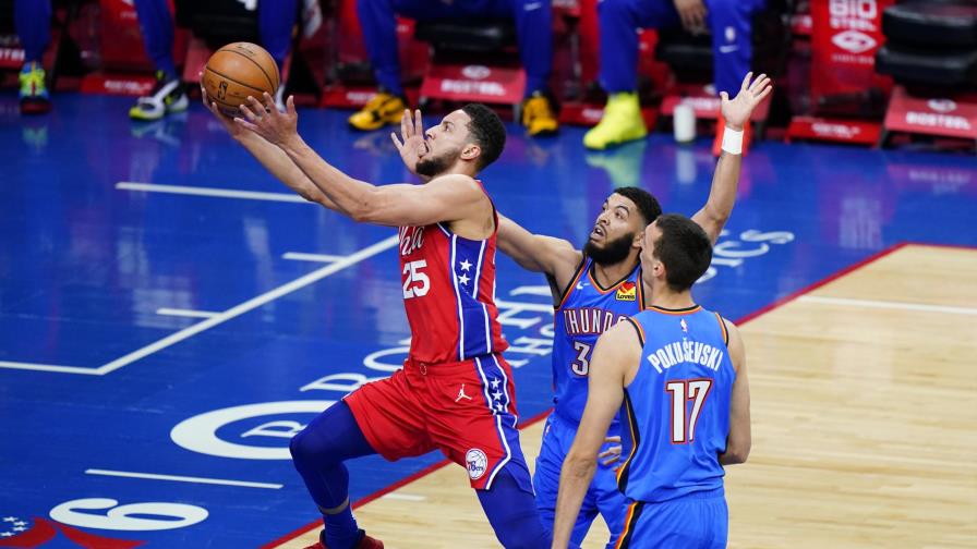 Thunder pierde ante 76ers y empata récord de derrotas