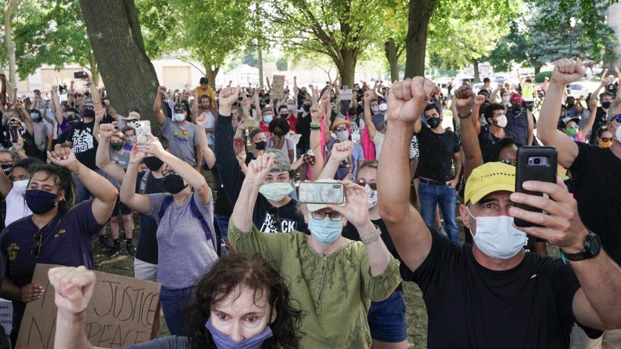 Wisconsin: Séptima protesta diaria contra violencia policial Wisconsin: Séptima protesta diaria contra violencia policial