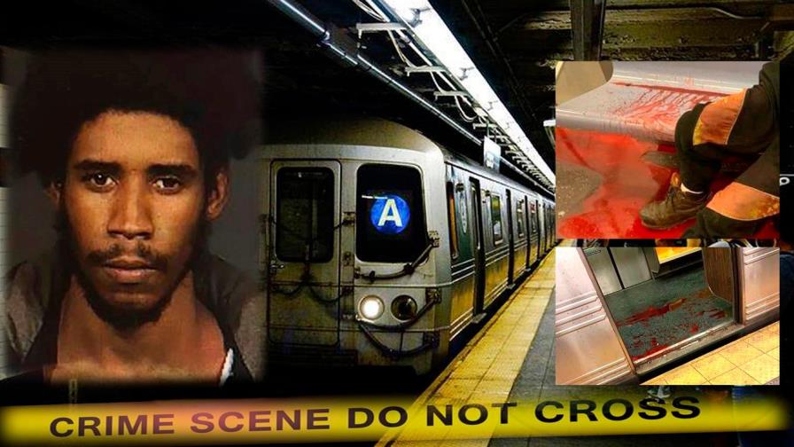 Es dominicano asesino de una mujer y un hombre en trenes de Nueva York