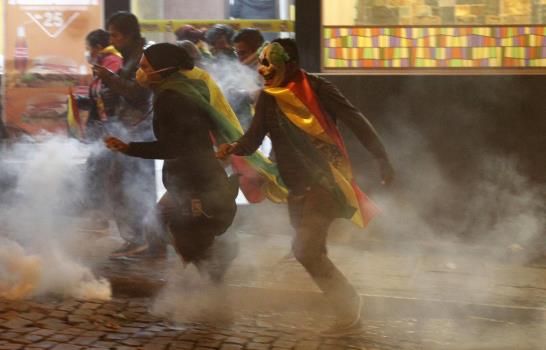 Protestas en Bolivia en rechazo a victoria de Evo Morales