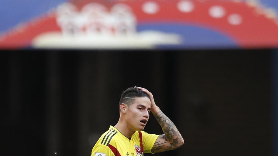 James vuelve a selección de Colombia tras un año de ausencia