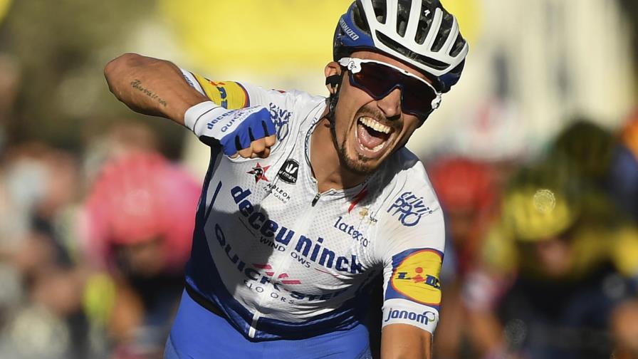 Alaphilippe otra vez a la carga en el Tour de Francia