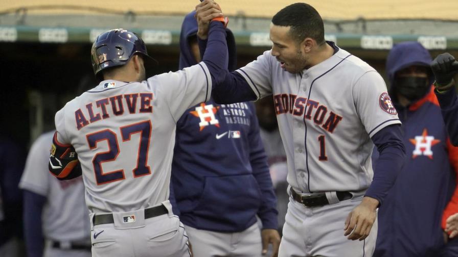 Gurriel remolca cuatro, los Astros derrotan a Atléticos 8-1