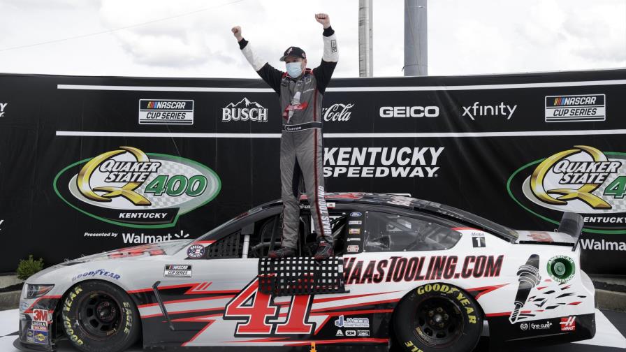 Custer, novato en Copa NASCAR, da la sorpresa en Kentucky