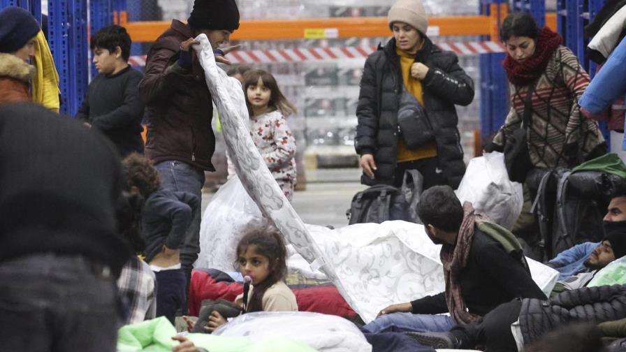 Polonia: Bielorrusia saca a migrantes de campo fronterizo Polonia: Bielorrusia saca a migrantes de campo fronterizo