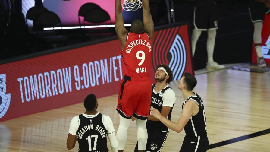 Con 100 puntos de los suplentes, Raptors eliminan a Nets Con 100 puntos de los suplentes, Raptors eliminan a Nets