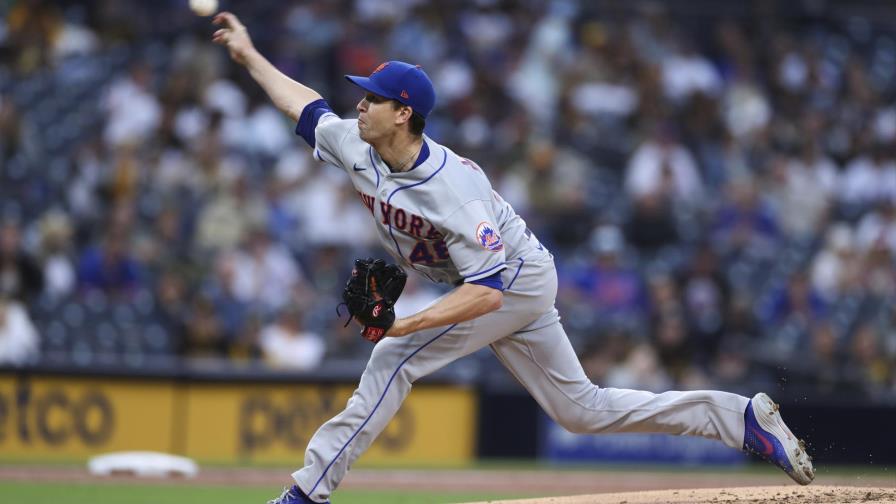 DeGrom poncha a 11, Mets blanquean a Padres 4-0 DeGrom poncha a 11, Mets blanquean a Padres 4-0