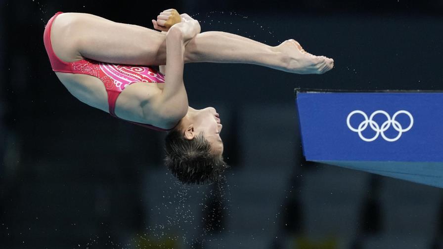 China Quan Hongchan acaricia la perfección en la plataforma