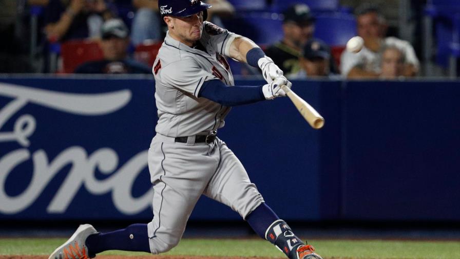 Astros trituran 14-2 a Angelinos en Monterrey