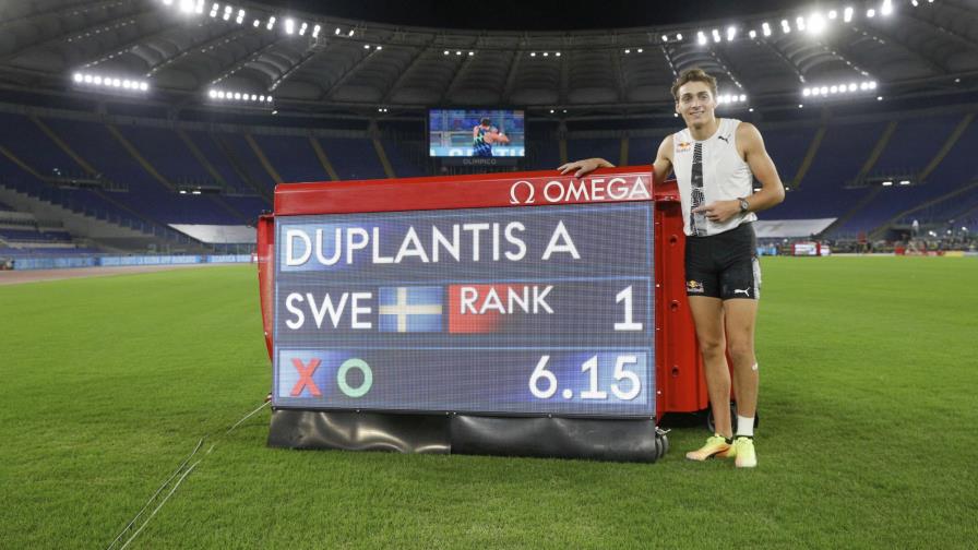Duplantis bate el récord mundial de Bubka en pértiga
